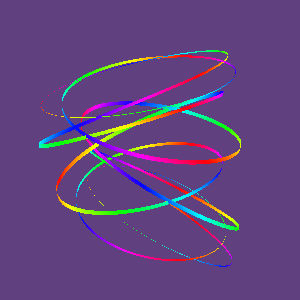 spirally rainbow ribbon ... Click to get back to small image