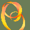 playful orange gold loop - Click here to go back to Thumbnails page 6