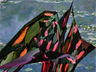 Monet water lilies with Lotus2 ... Click to get back to small image