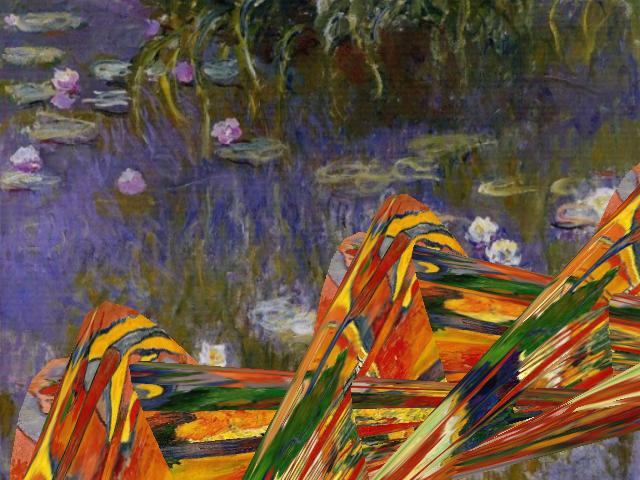 Derain and Monet ... Click to get back to small image