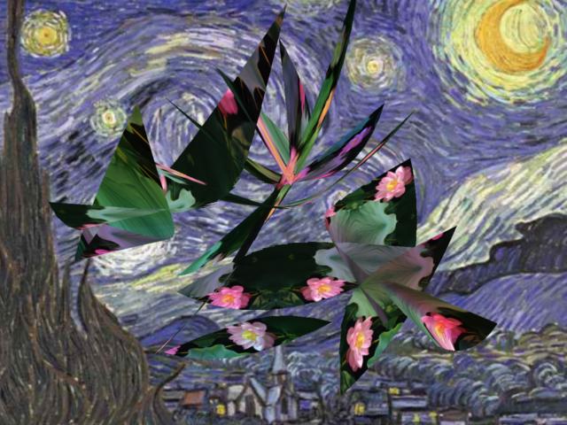 Lotus Van Gogh clip ... Click to get back to small image