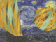 Van Gogh sunflower twisted tube