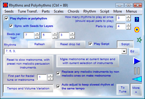 Rhythms and Polyrhythms