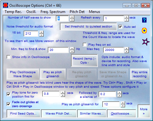 Oscilloscope Options